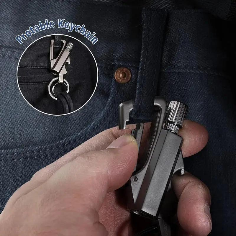 Metal Bottle Opener Keychain